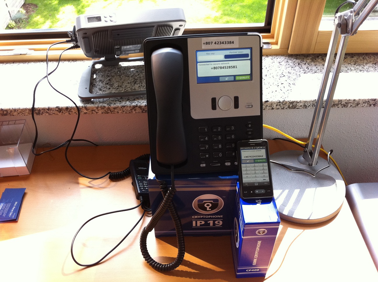 Sprachverschlüsselung mit Thuraya IP