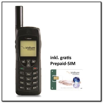 Satellitentelefon 9555 inkl. Prepaid SIM Satellitentelefon 9555 inkl. Prepaid SIM