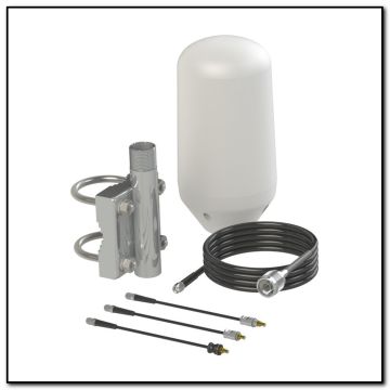 Antennen-Kit "Gebäude / Marine mit Mast- & Rohr-Halterung"