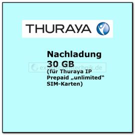Thuraya IP Prepaid Nachladung 30GB