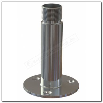 Iridium Marine Antenne für Mast-Top Rohrmontage