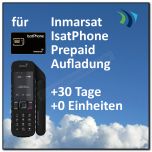 Inmarsat IsatPhone Prepaid Aufladung 30 Tage Verlängerung