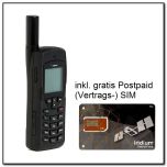 Satellitentelefon Iridium 9555 inkl. Postpaid "Vertrags-" SIM