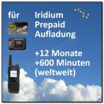 Iridium Prepaid Guthaben 500 Minuten 12 Monate