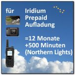 Iridium Prepaid 6 Monate / 200 Minuten Northern Lights