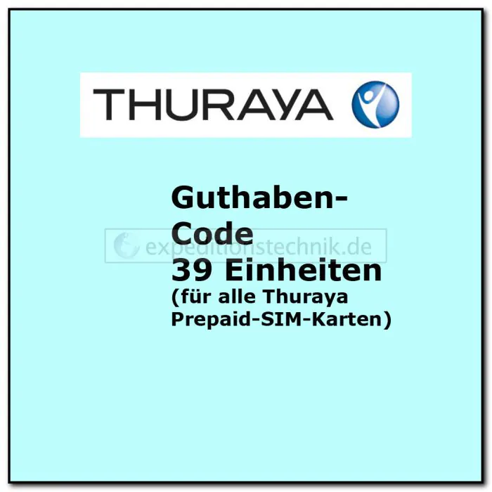 Prepaidcode "39 Einheiten" Prepaidcode "39 Einheiten"
