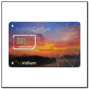 Iridium GO!exec Postpaid Vertrags- SIM