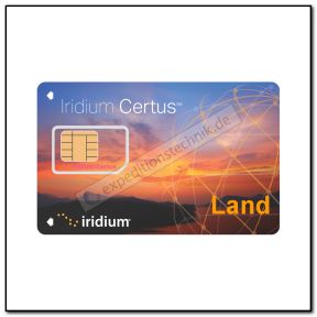 Iridium Certus 700 Postpaid Vertrags- SIM "Land"
