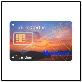 Iridium Certus 700 Postpaid Vertrags- SIM "Maritime"