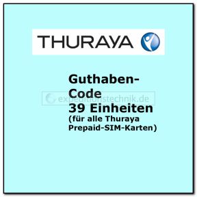 Prepaidcode Thuraya 39 Einheiten